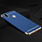 Carcasa Bumper Lujo Marco de Metal y Plastico Funda M01 para Xiaomi Redmi Note 7 Pro Azul
