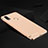 Carcasa Bumper Lujo Marco de Metal y Plastico Funda M01 para Xiaomi Redmi Note 7 Pro Oro