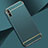 Carcasa Bumper Lujo Marco de Metal y Plastico Funda M02 para Huawei Enjoy 10e Azul Cielo