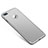 Carcasa Bumper Lujo Marco de Metal y Plastico Funda T01 para Apple iPhone 8 Plus Plata