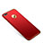 Carcasa Bumper Lujo Marco de Metal y Plastico Funda T01 para Apple iPhone 8 Plus Rojo