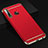Carcasa Bumper Lujo Marco de Metal y Plastico Funda T01 para Huawei Honor 20 Lite Rojo
