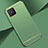 Carcasa Bumper Lujo Marco de Metal y Plastico Funda T01 para Huawei Nova 8 SE 5G Menta Verde