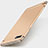 Carcasa Bumper Lujo Marco de Metal y Plastico Funda T01 para Oppo RX17 Neo Oro