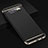 Carcasa Bumper Lujo Marco de Metal y Plastico Funda T01 para Samsung Galaxy S10 Plus Negro