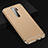 Carcasa Bumper Lujo Marco de Metal y Plastico Funda T01 para Xiaomi Redmi Note 8 Pro Oro