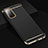 Carcasa Bumper Lujo Marco de Metal y Plastico Funda T02 para Huawei P40 Lite 5G Negro