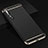 Carcasa Bumper Lujo Marco de Metal y Plastico Funda T02 para Xiaomi Mi 10 Pro Negro