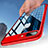 Carcasa Bumper Silicona Transparente B01 para Apple iPhone 7 Plus Rojo