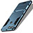 Carcasa Bumper Silicona y Plastico Mate con Soporte para Huawei Enjoy 7S Azul