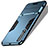 Carcasa Bumper Silicona y Plastico Mate con Soporte para Huawei P20 Pro Azul