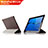 Carcasa de Cuero Cartera con Soporte L04 para Huawei MediaPad M3 Lite 10.1 BAH-W09 Marron
