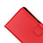Carcasa de Cuero Cartera para Huawei G9 Lite Rojo