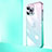 Carcasa Dura Cristal Plastico Funda Rigida Transparente Gradiente QC1 para Apple iPhone 13 Pro Vistoso