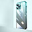 Carcasa Dura Cristal Plastico Funda Rigida Transparente Gradiente QC1 para Apple iPhone 14 Pro Azul