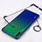 Carcasa Dura Cristal Plastico Funda Rigida Transparente H01 para Huawei Enjoy 10 Azul