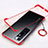 Carcasa Dura Cristal Plastico Funda Rigida Transparente H01 para Xiaomi Mi 10 Ultra Rojo