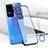Carcasa Dura Cristal Plastico Funda Rigida Transparente H01 para Xiaomi Poco F4 5G Azul