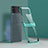 Carcasa Dura Cristal Plastico Funda Rigida Transparente H02 para Samsung Galaxy Z Flip3 5G Verde