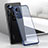 Carcasa Dura Cristal Plastico Funda Rigida Transparente H03 para Xiaomi Mi 12 Pro 5G Azul
