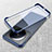 Carcasa Dura Cristal Plastico Funda Rigida Transparente H04 para Xiaomi Mi 12S Ultra 5G Azul