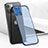 Carcasa Dura Cristal Plastico Funda Rigida Transparente H05 para Apple iPhone 13 Mini Azul