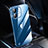 Carcasa Dura Cristal Plastico Funda Rigida Transparente QC1 para Apple iPhone 12 Mini Azul