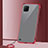 Carcasa Dura Cristal Plastico Funda Rigida Transparente S01 para Huawei P40 Lite Rojo