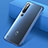 Carcasa Dura Cristal Plastico Funda Rigida Transparente S01 para Xiaomi Mi 10 Pro Azul