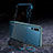 Carcasa Dura Cristal Plastico Funda Rigida Transparente S04 para Huawei P20 Pro Azul