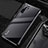 Carcasa Dura Cristal Plastico Funda Rigida Transparente S04 para Huawei P30 Pro New Edition Negro
