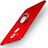 Carcasa Dura Plastico Rigida Mate con Anillo de dedo Soporte A05 para Huawei Mate 8 Rojo