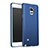Carcasa Dura Plastico Rigida Mate M01 para Samsung Galaxy Note 4 SM-N910F Azul