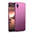 Carcasa Dura Plastico Rigida Mate M02 para Huawei P20 Morado