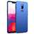 Carcasa Dura Plastico Rigida Mate M02 para OnePlus 6 Azul