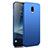 Carcasa Dura Plastico Rigida Mate M02 para Samsung Galaxy C7 (2017) Azul
