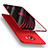 Carcasa Dura Plastico Rigida Mate M03 para Samsung Galaxy C5 SM-C5000 Rojo