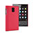 Carcasa Dura Plastico Rigida Mate para Blackberry Passport Q30 Rojo