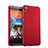 Carcasa Dura Plastico Rigida Mate para HTC Desire 820 Rojo