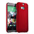 Carcasa Dura Plastico Rigida Mate para HTC One M8 Rojo