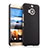 Carcasa Dura Plastico Rigida Mate para HTC One M9 Plus Negro