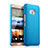 Carcasa Dura Plastico Rigida Mate para HTC One Me Azul Cielo