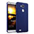 Carcasa Dura Plastico Rigida Mate para Huawei Mate 7 Azul