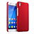 Carcasa Dura Plastico Rigida Mate para Huawei Y6 Rojo