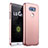 Carcasa Dura Plastico Rigida Mate para LG G5 Oro Rosa