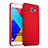 Carcasa Dura Plastico Rigida Mate para Samsung Galaxy A5 (2016) SM-A510F Rojo