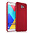 Carcasa Dura Plastico Rigida Mate para Samsung Galaxy A9 (2016) A9000 Rojo