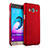 Carcasa Dura Plastico Rigida Mate para Samsung Galaxy Amp Prime J320P J320M Rojo