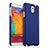 Carcasa Dura Plastico Rigida Mate para Samsung Galaxy Note 3 N9000 Azul