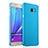 Carcasa Dura Plastico Rigida Mate para Samsung Galaxy Note 5 N9200 N920 N920F Azul Cielo